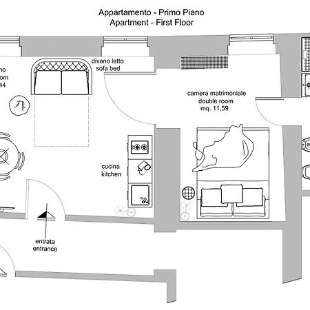 Casa Marzia 아파트 *