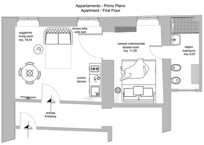 Casa Marzia Apartament *